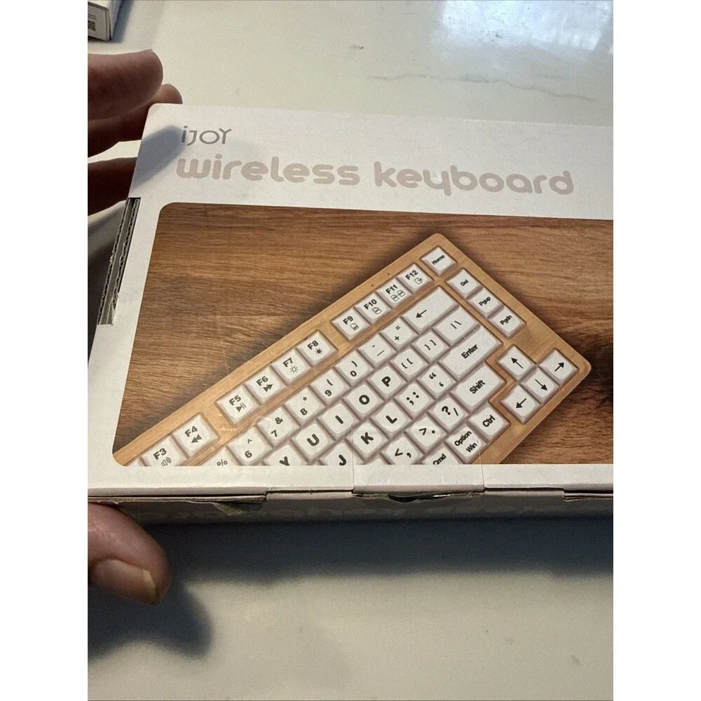 iJoy Wireless Wooden Keyboard 198926005886